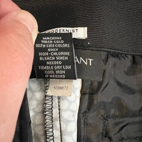 Lane Bryant Pants Plus Size 16 The Modernist Collection Black and White Striped - Picture 7 of 7